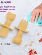 APPEKIDS Set tacamuri din silicon The Little Bear Honey