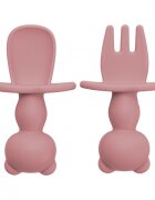 APPEKIDS Set tacamuri din silicon The Little Bear Old Rose