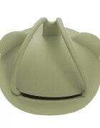 APPEKIDS Suport pentru suzeta din silicon The Little Bear Raw Green