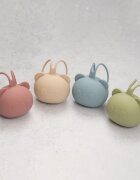 APPEKIDS Suport pentru suzeta din silicon The Little Bear Raw Green