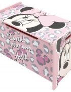 Arditex Ladita din lemn pentru depozitare jucarii Minnie Mouse