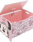 Arditex Ladita din lemn pentru depozitare jucarii Minnie Mouse