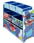 Arditex Organizator jucarii cu cadru din lemn Lilo Stitch