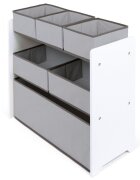 Arditex Organizator jucarii cu cadru din lemn Plain