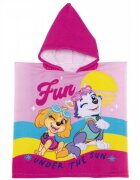 Arditex Poncho pentru fetite 50x100 cm Paw Patrol
