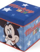 Arditex Taburet pentru depozitare jucarii Mickey Mouse