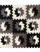 Armtoys Covoras puzzle din spuma alb-negru 9 piese