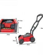 Armtoys Masina de tuns iarba pentru copii electrica rosie