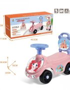 Armtoys Masinuta pentru copii Ride-On fara pedale roz cu functii muzicale