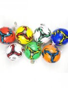 Armtoys Minge de fotbal din piele ecologica multicolora