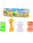 Armtoys Set 4 jucarii de baie animale