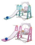 Armtoys Spatiu de joaca pentru copii cu tobogan si leagan