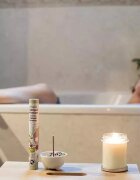 Aromandise Betisoare parfumate naturale japoneze patchouli si geraniu 30 buc