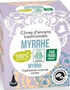 Aromandise Conuri parfumate naturale indiene smirna 12 buccati