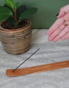 Aromandise Suport pentru betisoare parfumate din lemn de pin