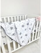 Arus Muselina cu doua fete din bumbac 100x75 cm Dandelion