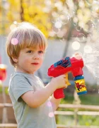 AS Jucarie pistol de facut baloane Spiderman
