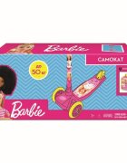AS Trotineta cu 3 roti Barbie cu ghiozdan ghidon reglabil greutate admisa 50 kg