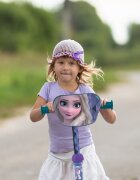 AS Trotineta cu 3 roti Frozen 2 ghidon reglabil greutate admisa 20 kg