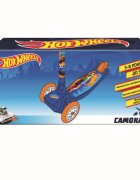AS Trotineta cu 3 roti Hot Wheels cu ghiozdan ghidon reglabil greutate admisa 50 kg