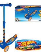 AS Trotineta cu 3 roti Hot Wheels cu ghiozdan ghidon reglabil greutate admisa 50 kg