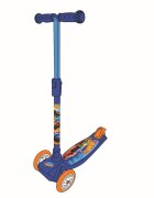 AS Trotineta cu 3 roti Hot Wheels cu ghiozdan ghidon reglabil greutate admisa 50 kg