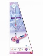 AS Trotineta cu 3 roti luminoe baza antiderapanta si ghidon reglabil Frozen