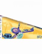 AS Trotineta cu 3 roti luminoe baza antiderapanta si ghidon reglabil Stitch