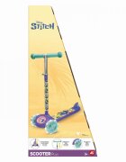 AS Trotineta cu 3 roti luminoe baza antiderapanta si ghidon reglabil Stitch