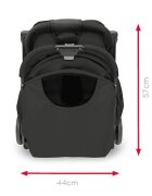 Asalvo Carucior sport modul Troller transport pe avion negru-verde