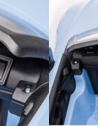 Audi Masinuta electrica copii R8 Red cu licentaacumulator 12V 78Wscaun din piele si roti EVA bluetooth display usi cu deschidere muzicaUSB lumini LED oglinzi retrovizoare pornire la butonsarcina maxima 30 kg