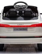 Audi Masinuta electrica pentru copii cu licenta E-Tron Sportback Red cu telecomanda 2.4Gacumulator 12V4.5Ahmotoare 80wlumini ledmuzicapornire la butonusi cu deschideremp3usbfunctie swing3 viteze din telecomanda
