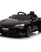 Audi Masinuta electrica pentru copii cu licenta RS E-Tron GT BlackTelecomandaRoti EVAAcumulator 12V 45AhIncarcator inclusCentura de sigurantaLumini LEDSlow StartIndicator baterieUsi cu deschidereSistem troller