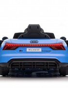 Audi Masinuta electrica pentru copii cu licenta RS E-Tron GT BlueTelecomandaRoti EVAAcumulator 12V 45AhIncarcator inclusCentura de sigurantaLumini LEDSlow StartIndicator baterieUsi cu deschidereSistem troller