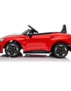 Audi Masinuta electrica pentru copii cu licenta RS E-Tron GT RedTelecomandaRoti EVAAcumulator 12V 45AhIncarcator inclusCentura de sigurantaLumini LEDSlow StartIndicator baterieUsi cu deschidereSistem troller
