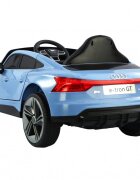 Audi Masinuta electrica pentru copii e-Tron GT Blue cu licentaradiocomanda 2.4Groti EVAdoua motoareacumulator 12Vfaruri si stopuri LEDacumulator 12V45Ahdoua motoareoglinzi retrovizoareunitate o cu muzica