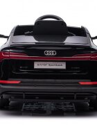 Audi Masinuta electrica pentru copii E-Tron SportBack Black cu licentaroti evascaun pieleacumulator 12Vsuspensiisistem trollerusi cu deschidereslow startlumini LEDmp3usboglinzi retrovizoaresarcina maxima 30 kg