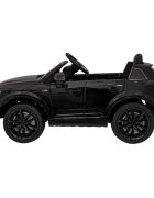 Audi Masinuta electrica pentru copii Q7 New Lift negru 70W cu telecomanda pornire lenta panou o scaun piele si roti din spuma Eva