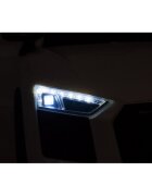 Audi Masinuta electrica pentru copii R8 alb 70W cu telecomanda lumini suspensii scaun piele si roti din spuma Eva