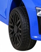 Audi Masinuta electrica pentru copii R8 albastru 70W cu telecomanda lumini suspensii scaun piele si roti din spuma Eva