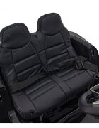 Audi Masinuta electrica pentru copii R8 police negru 70W cu telecomanda lumini suspensii scaun piele si roti din spuma Eva