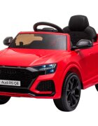 Audi Masinuta electrica pentru copii RS Q8 Red 70W cu echipare premiumacumulator 12V7Ah detasabilscaun pieleroti din cauciuc evaoglinzi retrovizoaresuspensiilumini ledradio mp3 playerusbsarcina maxima 25 kg