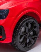 Audi Masinuta electrica pentru copii RS Q8 Red 70W cu echipare premiumacumulator 12V7Ah detasabilscaun pieleroti din cauciuc evaoglinzi retrovizoaresuspensiilumini ledradio mp3 playerusbsarcina maxima 25 kg