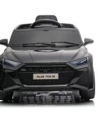 Audi Masinuta electrica pentru copii RS6 Black cu roti EVA 70W telecomanda pornire la buton roti Eva si scaun piele