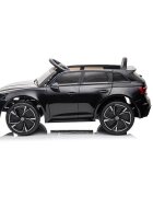 Audi Masinuta electrica pentru copii RS6 Black cu roti EVA 70W telecomanda pornire la buton roti Eva si scaun piele