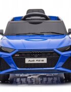 Audi Masinuta electrica pentru copii RS6 BRD-2118 Blue cu telecomanda 2.4G 2 motoare 45W fiecare baterie 12V si 4.5Ah sistem o integrat MP3 USB si Bluetooth faruri si stopuri luminoase 102 x 43 x 60 cm