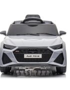 Audi Masinuta electrica pentru copii RS6 Grey cu roti EVA 70W telecomanda pornire la buton roti Eva si scaun piele