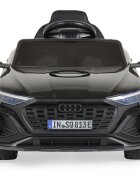 Audi Masinuta electrica pentru copii SQ8 E-Tron Black vopsitroti EVAtelecomanda 2.4G2 motoarex25wlumini LEDunitate o cu BluetoothUSBMP3volum reglabilacumulator 12V7Ahpornire la butoncenturasarcina admisa 25kg