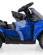 Audi Masinuta electrica pentru copii SQ8 E-Tron Blue vopsitroti EVAtelecomanda 2.4G2 motoarex25wlumini LEDunitate o cu BluetoothUSBMP3volum reglabilacumulator 12V7Ahpornire la butoncenturasarcina admisa 25kg