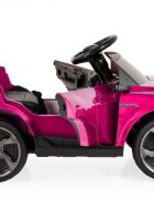 Audi Masinuta electrica pentru copii SQ8 E-Tron Pink vopsitroti EVAtelecomanda 2.4G2 motoarex25wlumini LEDunitate o cu BluetoothUSBMP3volum reglabilacumulator 12V7Ahpornire la butoncenturasarcina admisa 25kg